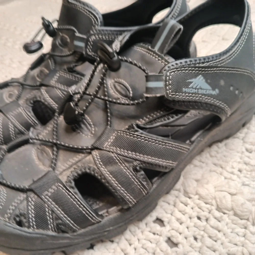 High Sierra Mens 10 Denali Strainer-II Waterproof‎ Outdoor Hiking Sandals Trail